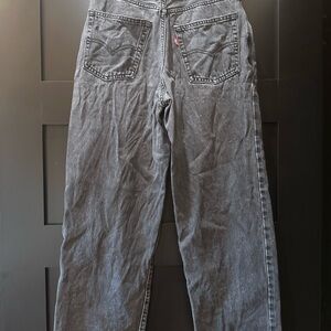 Levi's Charcoal Straight Leg Jeans